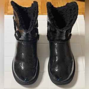 UGG X TELFAR LOGO MINI CRINKLE BOOTS